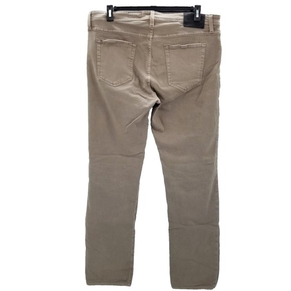 Adriano Goldschmied Mens The Tellis Modern Slim Jeans AG-Ed Denim Tan Sz 38 x 32 - Picture 2 of 9